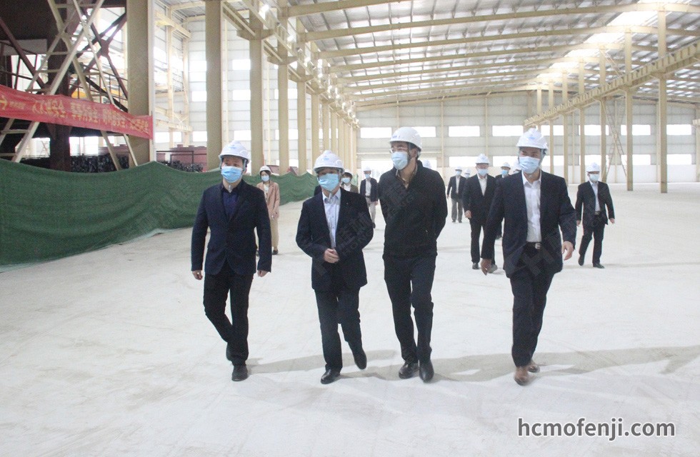 桂林鴻程實力助陣賀州礦投智科150萬噸高端碳酸鈣項目圓滿投產！