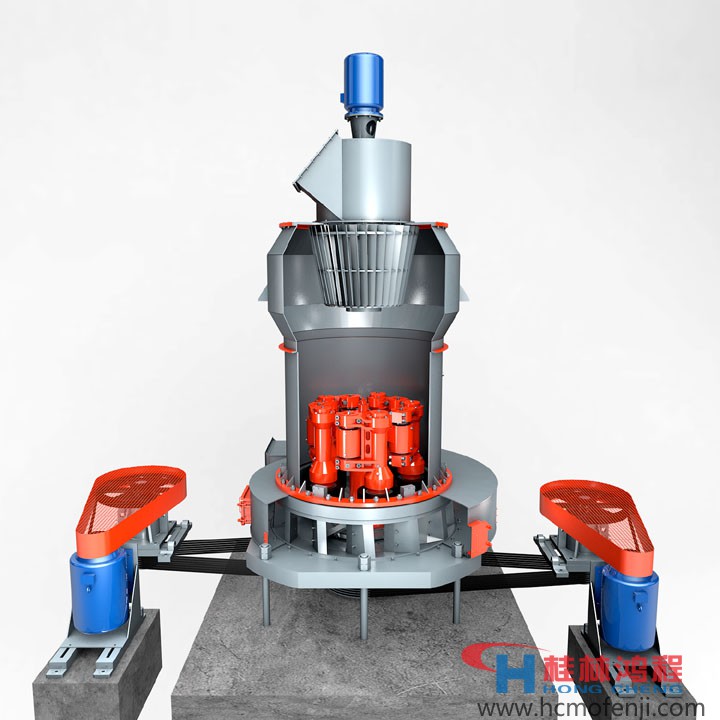 桂林鴻程磨粉機，雷蒙磨粉機升級版， HC1700縱擺磨粉機