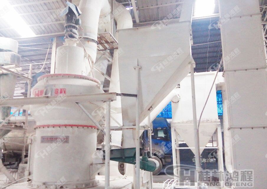 80-800目貝殼磨粉機(jī)，貝殼雷蒙磨粉機(jī)，經(jīng)濟(jì)型貝殼磨粉機(jī)-桂林鴻程HC系列縱擺式磨粉機(jī)